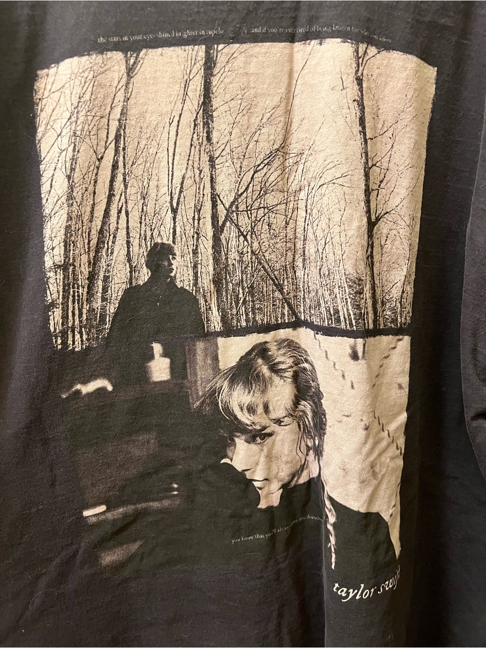 Official Taylor Swift Evermore Dorothea Long-sleeve Tee Size 3x EUC
